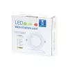 Downlight podtynkowy LED E6 4W okrągły 4000K neutralny - 8433325210014