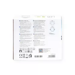 Downlight podtynkowy LED E6 4W okrągły 6500K zimny - 8433325210021
