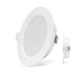 Podtynkowa okrągła lampa LED E6 6W Żółte światło - 8433325210038