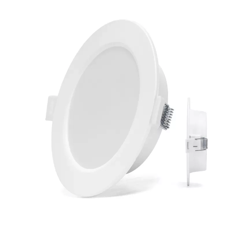 Downlight podtynkowy LED E6 6W okrągły 3000K ciepły - 8433325210038