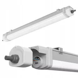 Oprawa oświetleniowa Lampa LED wisząca liniowa 120cm 40W 3CCT XUDO IP65-5904703025511