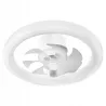Lampa z WIATRAKIEM sufitowa LED regulacja plafon 45W 3 BARWY pilot BIAŁY-5904703014843