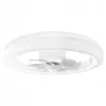 Lampa z WIATRAKIEM sufitowa LED regulacja plafon 45W 3 BARWY pilot BIAŁY-5904703014843