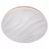 Lampa sufitowa plafon LED regulacja 54W 3 BARWY pilot BIAŁY drewno XUDO-5904703014836