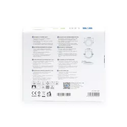 Downlight podtynkowy LED E6 6W okrągły 4000K neutralny - 8433325210045
