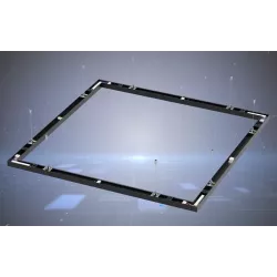Lampa LED wisząca liniowa biurowa 150cm 45W 4500K czarna XUDO-5904703025382