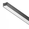 Lampa LED wisząca liniowa biurowa 190cm 60W 4500K czarna XUDO-5904703025429