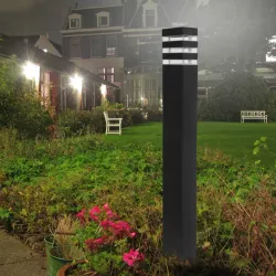 Lampa ogrodowa słupek stojący zewnętrzny oświetleniowy 80cm-5908263380325
