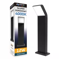 Lampa LED 12W Ogrodowa 50cm zewnętrzna słupek stojąca-5908263380370