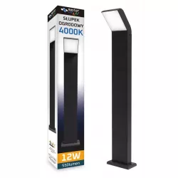 Lampa LED Ogrodowa stojąca słupek 80cm zewnętrzna 4000K LED-5908263380394