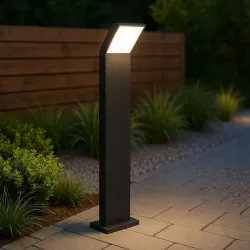 Lampa LED Ogrodowa stojąca słupek 80cm zewnętrzna 4000K LED-5908263380394