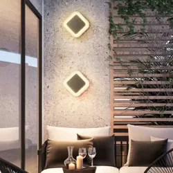 Oprawa architektoniczna Stella LED 12W kwadrat czarny 2879-5903002036730