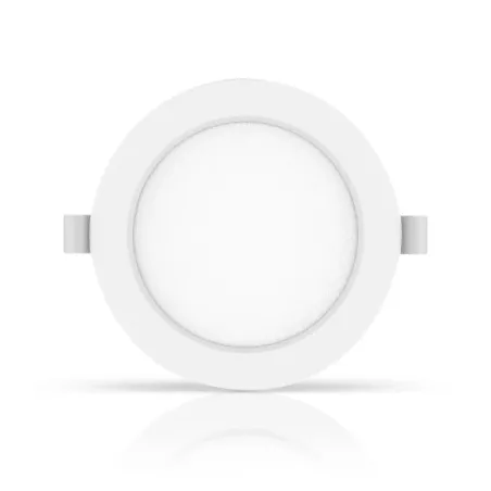Downlight podtynkowy LED E6 9W okrągły 3000K ciepły - 8433325210069