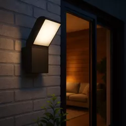 Kinkiet zewnętrzny lampa ogrodowa zewnętrzna elewacyjna ścienna LED-5908263380356