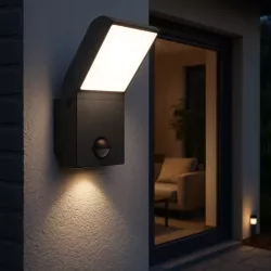 Kinkiet zewnętrzny lampa ogrodowa CZUJNIK RUCHU elewacyjna ścienna LED-5908263380363