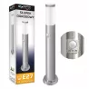 Lampa Ogrodowa stojąca słupek 65cm CZUJNIK RUCHU zewnętrzna E27 LED-5908263380561