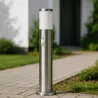 Lampa Ogrodowa stojąca słupek 65cm CZUJNIK RUCHU zewnętrzna E27 LED-5908263380561