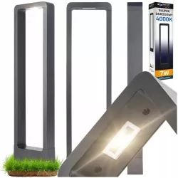 Lampa LED Ogrodowa Zewnętrzna Stojąca Wodoszczelna IP54 60cm 7W ANTRACYT-5908263380349
