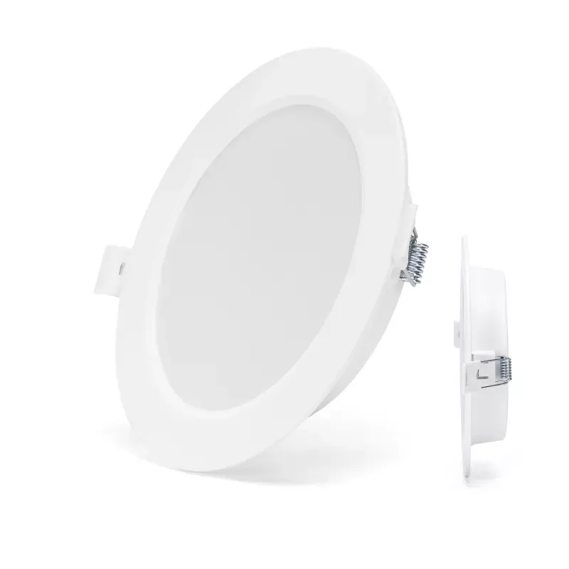 Downlight podtynkowy LED E6 9W okrągły 4000K neutralny - 8433325210076
