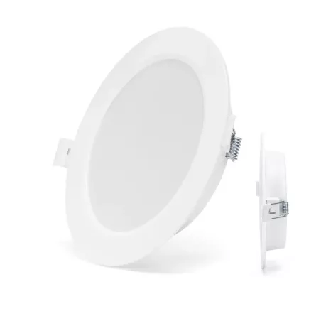 Downlight podtynkowy LED E6 9W okrągły 4000K neutralny - 8433325210076