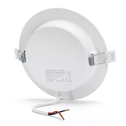 Downlight podtynkowy LED E6 9W okrągły 4000K neutralny - 8433325210076