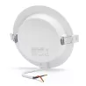 Downlight podtynkowy LED E6 9W okrągły 4000K neutralny - 8433325210076