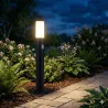 Lampa Ogrodowa stojąca słupek 65cm CZUJNIK RUCHU zewnętrzna E27 LED-5908263380554