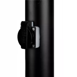 Lampa LED stojąca Ogrodowa słupek 65cm GNIAZDO 230V zewnętrzna E27 LED-5908263380578