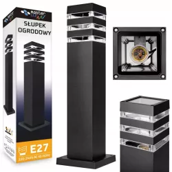 Lampa LED Ogrodowa stojąca słupek 50cm zewnętrzna E27 LED-5908263384071