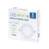 Downlight podtynkowy LED E6 9W okrągły 4000K neutralny - 8433325210076