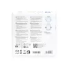 Downlight podtynkowy LED E6 9W okrągły 4000K neutralny - 8433325210076