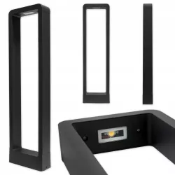 Oświetlenie zewnętrzne SŁUPEK lampa ogrodowa LED 50 cm RIO antracyt IP54-5908263388611