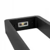 Oświetlenie zewnętrzne SŁUPEK lampa ogrodowa LED 50 cm RIO antracyt IP54-5908263388611