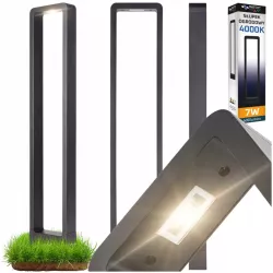 LAMPA LED OGRODOWA ZEWNĘTRZNA RIO 7W 80CM STOJĄCA ANTRACYT-5908263388628