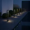 Lampa LED Ogrodowa stojąca słupek 60cm zewnętrzna 4000K LED czarna-5904703015741