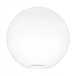 Lampa LED WBIJANA KULA Ogrodowa 35CM Biała NAZIEMNA E27-5908263383760