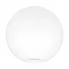 Lampa LED WBIJANA KULA Ogrodowa 35CM Biała NAZIEMNA E27-5908263383760