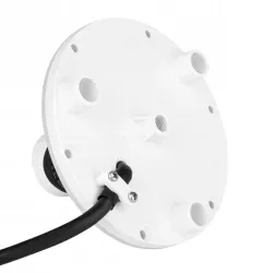 Lampa LED WBIJANA KULA Ogrodowa 35CM Biała NAZIEMNA E27-5908263383760