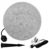 Lampa ogrodowa LED kula E27 35cm kamienna-5908263383746