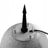 Lampa ogrodowa LED kula E27 35cm kamienna-5908263383746