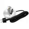 Lampa ogrodowa LED kula E27 35cm kamienna-5908263383746
