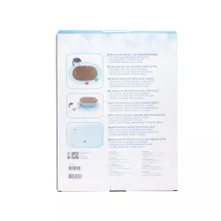 Drapak dla kota zabawka do drapania z 2 piłkami i 1 sprężynową różdżką - 8719138060108