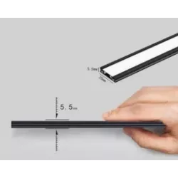 Szynoprzewód magnetyczny Luxo 48V szyna natynk 1m biała-5904703004806