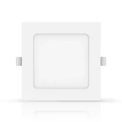 Downlight kwadratowy podtynkowy LED E6 6W 3000K ciepły - 8433325210151