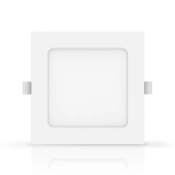 Downlight kwadratowy podtynkowy LED E6 6W Żółte światło - 8433325210151
