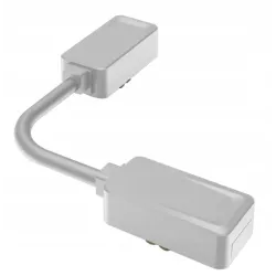 Łącznik zasilający Luxo 48V kabel biały-5904703005063