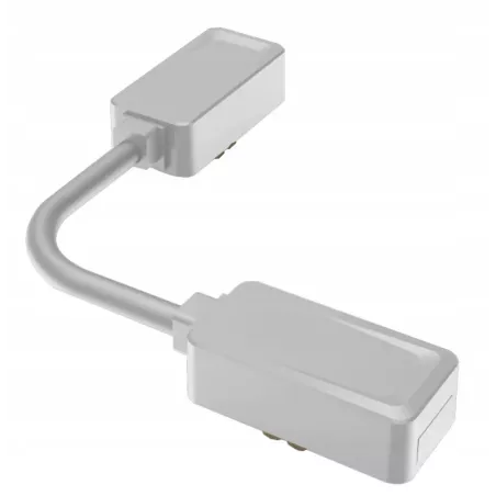 Łącznik zasilający Luxo 48V kabel biały-5904703005063