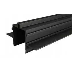 Szynoprzewód magnetyczny Luxo 48V profil 1m czarny-5904703004837