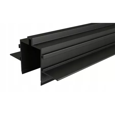 Szynoprzewód magnetyczny Luxo 48V profil 1m czarny-5904703004837