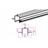 Szynoprzewód magnetyczny Luxo 48V profil 2m-5904703004851